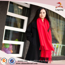 Fashionable Red Silk Scarves Wholesale Pashmina Shawl, Chinese Scarves, Wholesale Vintage Scarves